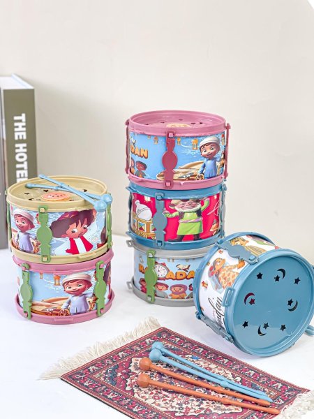 طبلة حجم صغير مع صوت