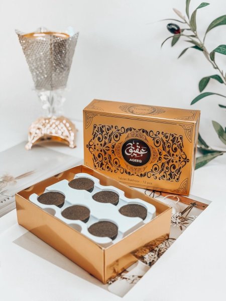 بخور عقيق 12 قطعة