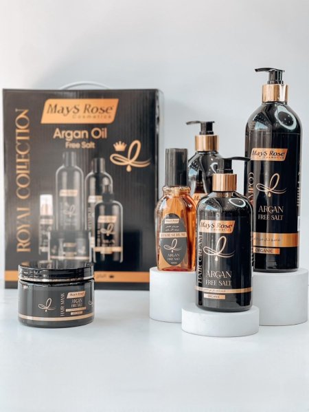 بكج العناية بالشعر (Argan) Mays Rose