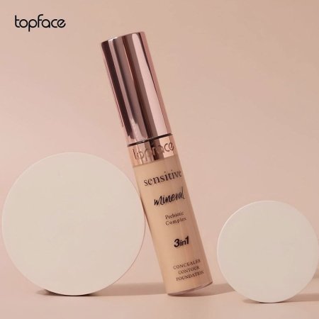 ‏TopFace Sensitive Mineral 3 in 1   كونسيلر