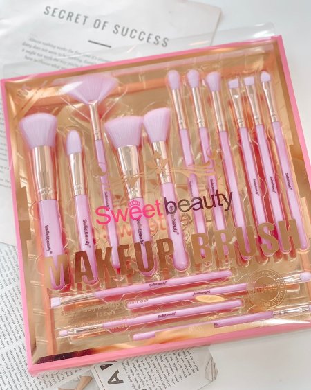 طقم فراشي مكياج SWEET beauty