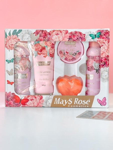 بكج العناية بالجسم والشعر (Fresh flower)Mays Rose