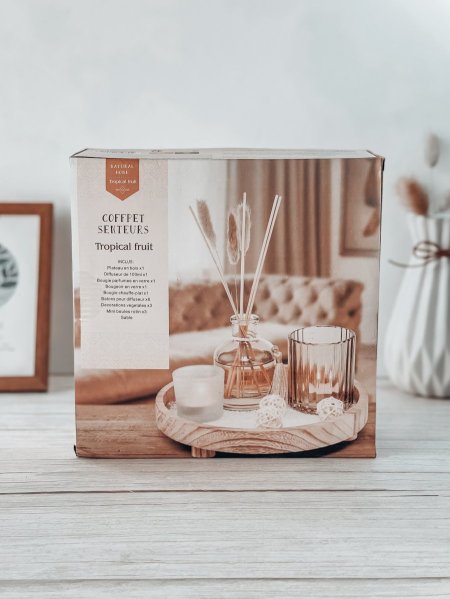 طقم شمع ومعطر