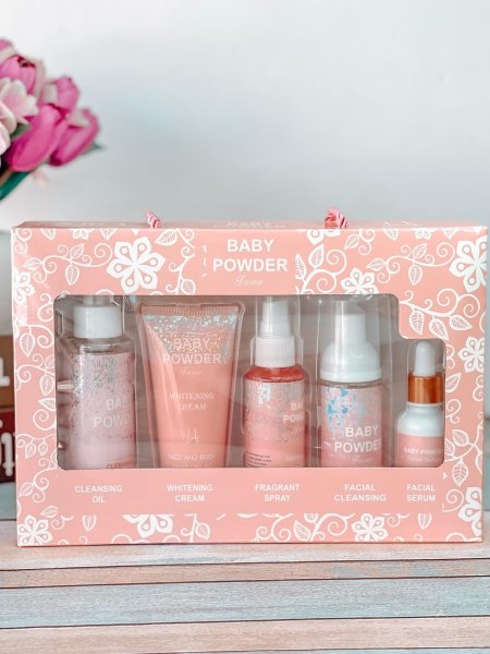 بكج 5 قطع Baby powder