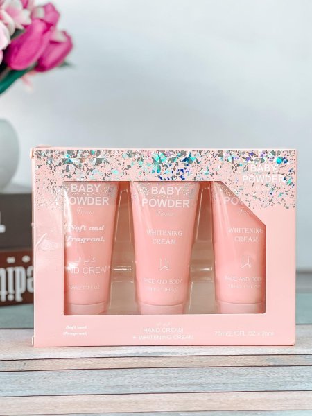 بكج 3 قطع Baby powder