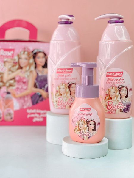 بكج العناية بالشعر للاطفال (Barbie) Mays Rose