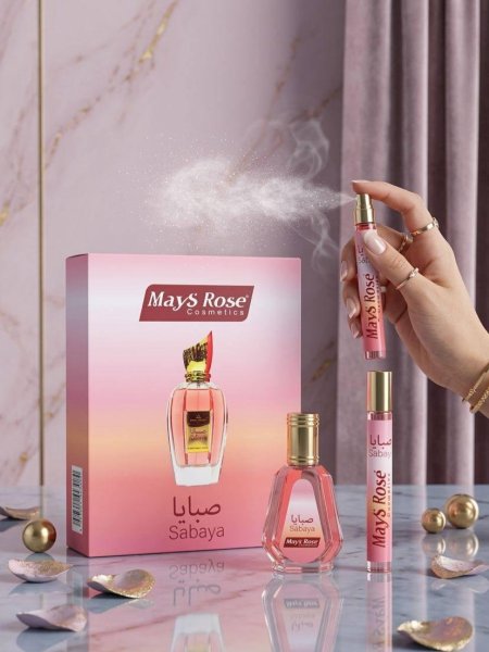 طقم عطر قطعتين (صبايا)Mays Rose