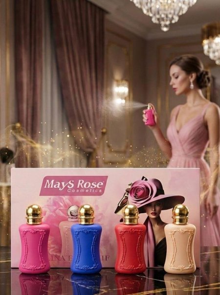 طقم عطر 4 قطع Mays Rose