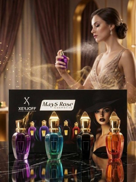 طقم عطر 4 قطع Mays Rose
