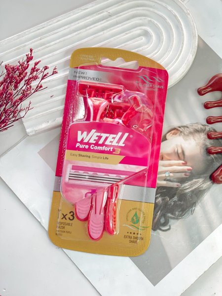 شفرات ستاتي 3 قطع WETELL