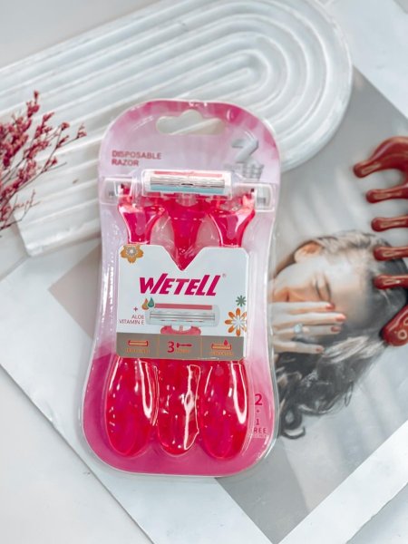 شفرات ستاتي 3 قطع WETELL