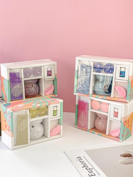 طقم مبخرة زيت