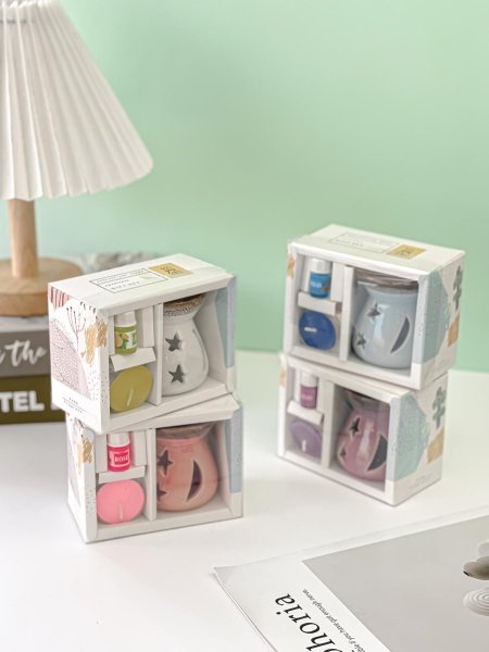 طقم مبخرة زيت